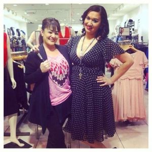 My Heart black ping up dress 👗